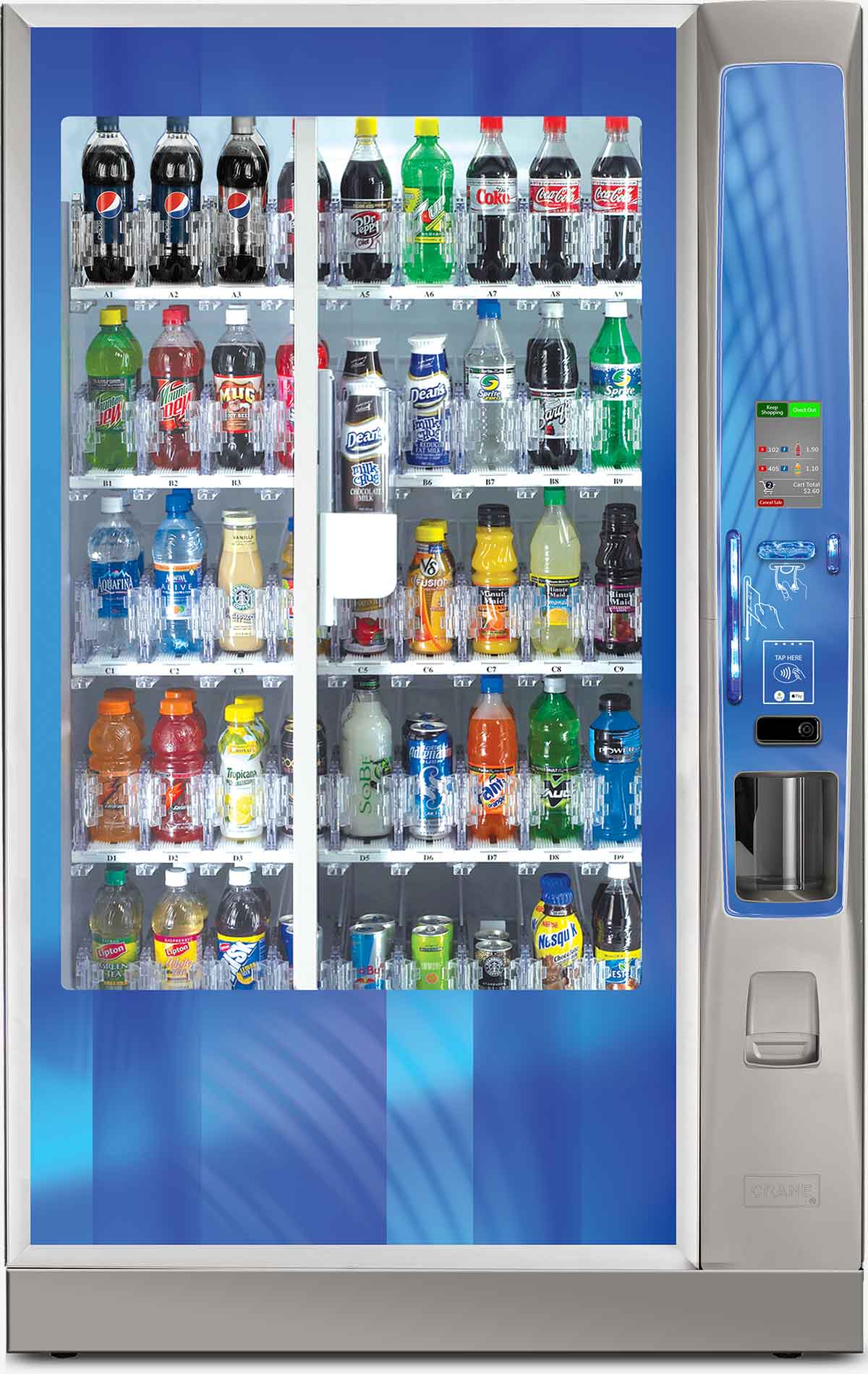 Beverage Vending Machines in Wilmington, Dover, New Castle and Philadelphia